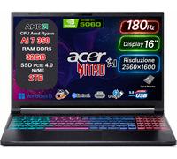 NOTEBOOK ACER NITRO V16S RYZEN AI7 350 32GB RAM DDR5 2TB SSD RTX 5060 8GB 16.0