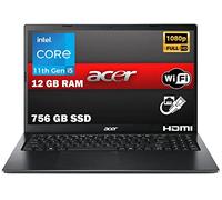 Notebook Acer Pc Portatile, Extensa 15,CPU i5-1235U 10 Core, RAM 12Gb SSD da 756Gb, 15.6" FHD IPS, Grafica Intel Iris Xe, Windows 11 Pro, pronto all'uso, gar. Italia