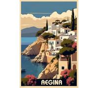 Notebook: Aegina Island, 100 Pages 6 x 9 Wide Ruled Lined Pages Journal Diary For Teens, Students, And Travellers, Perfect For Notes, Writing, And Daily Ideas