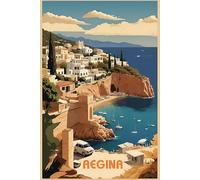 Notebook: Aegina Island, 100 Pages 6 x 9 Wide Ruled Lined Pages Journal Diary For Teens, Students, And Travellers, Perfect For Notes, Writing, And Daily Ideas