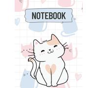 NOTEBOOK: Aesthetic Feminine Notebook | Large College-Ruled Format | Great Gift for Teens, Students, Writers & Women Who Love Stylish Stationery