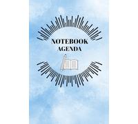 NOTEBOOK - AGENDA.: Reflection and Limitless Organization with 80 Pages for Ideas,53 Weekly Grids and creative Space, Undated Planner, 5.5 x 8.5 in,