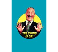 Notebook: Antony green the swing is on, 6x9 Blank Lined notebook journal Funny Appreciation Present Gifts for Women & Men Friends, Family or Coworkers.