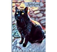 Notebook: Artistic Lined Journal - Great Gift for Cat Lovers and Writers