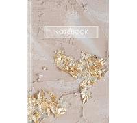 Notebook: Artsy Journal For Women - Blank Graph Paper 5x5 Grid Quad Ruled Composition Book 6x9 - Abstract Blush Rose Gold Beige Pattern