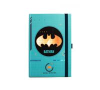 Notebook Batman A5 Premium Bat Tech Blu Rilegato Foderato A5 Rigido
