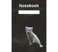 Notebook Blank Pages Wildlife Angel Fox: Contains 400 blank pages with page numbers and a blank numbered index for filling in | 6x9'' | 15x23 cm | 421 pages incl. index | Red Fox | Vulpes lagopus