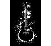 Notebook: Blank Sheet Music Notebook for Musicians - Guitar Tab Tablature Notebook - 6”x 9” - 120 Pages - perfect as music book or song writing book, ... for guitarists, guitar players and musicians!