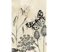 NOTEBOOK: Butterfly and Flower Notebook - Lightness That Inspires. The perfect gift for lovers of nature and delicate patterns.