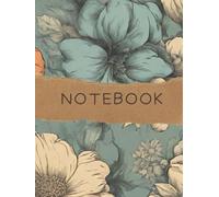 Notebook | Cahier A4 | 120 Pages Lignées | Journal, Carnet de notes,