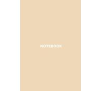 NOTEBOOK: Cahier de Notes Ligné - 150 Pages - Format 6x9" (15,24 x 22,86 cm) | Design Minimaliste Chic