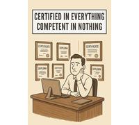 Notebook - Certified in Everything, Competent in Nothing: Secret Santa Gift for Colleagues - Stocking Filler - 120 Lined Pages - Funny Work Notebook - Gag Gift - Co-Worker - Boss