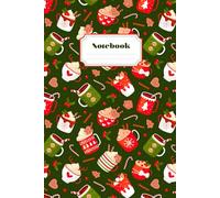Notebook - Christmas Hot Chocolate: Notebook Journal Gift,120 Lined Paper Book for Writing, Perfect Christmas gift, Notebook Diary 6 X 9 Inches