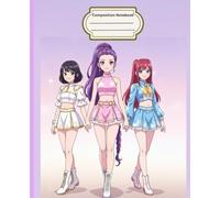 Notebook Christmas: K-Pop Music Lovers 120 Pages - Medium Ruled Paper, 7.5 × 9.25 Inches