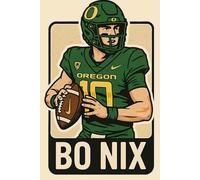 Notebook: College Football, 100 Pages 6 x 9 Wide Ruled Lined Pages Journal Diary For Teens, Students, Football Fans, and Study Notes (Composition Notebook)