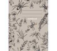 Notebook College Ruled: Timeless botanical elegance for focused study.
