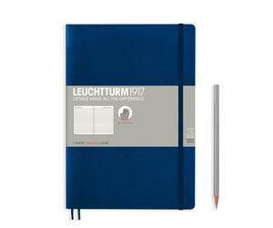 Notebook Comp. B5 Softcover, Righe 121 Pag Blu Mare