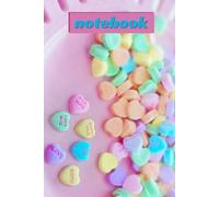 Notebook: Cut Candy pastry Themed Journal, 120 pages, Ideal For Girls, Mam, Kid, Adult and candy lovers