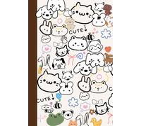 Notebook:Cute Animals, Ruled Notebook/Journal, 6x9, 120 Pages: Perfect for Writing, Journaling, Poetry | Office, Home & School | Great Gift Idea
