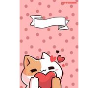 Notebook: Cute Cat, 120 pages, 6 x 9", Ideal for Birthdays, Doodling, Journaling, Recipes and More.