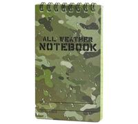 Notebook da esterno per tutte le stagioni, notebook multiuso per tutti i giorni, 13*7,5*0,5 cm, carta resistente all'acqua, diario compatto, leggero ma leggero, per viaggi scolastici e lavorativi