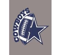 Notebook Dallas Cowboy Fans: Randy, my Big Brother's stuff #1