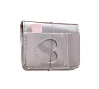 Notebook decorativo - 100 fogli con copertina a forma di cuore, 5,16 x 4,13 cm, Artificial Leather Journal for Writing, Note-Taking, Lists, School, College, Work, Study, Travel, Business
