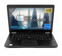 Notebook Dell Latitude E7470 Core i7 Display 14" Full HD | 16GB RAM DDR4 e 480GB SSD M.2 | Windows 11 Pro - Layout Tastiera U.S.A. | HDMI miniDP (Ricondizionato)