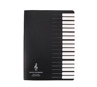 Notebook di pratica musicale Personale di musica libro di punteggio 18sheets Piano Paper Book Scuola di musica per gli studenti Pratica K9e9 Notebook