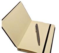 Notebook Diario Penna Pelle Nero Idea Regalo Studio Ufficio 81967
