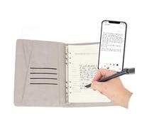 Notebook Digitale con Pen, Smart Pen e Notebook Set, Digitalizzazione della Sincronizzazione in Tempo Reale per la Memorizzazione e la Condivisione di Note, Compatibile con (BLACK)