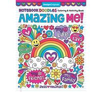 Notebook Doodles Amazing Me!: Coloring & Activity Book (Design Originals) 32 Inspiring Designs; Beginner-Friendly Empowering Art Activities for Tweens, on High-Quality Extra-Thick Perforated Paper