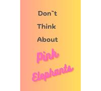 Notebook|Dotted pages|Funny gift for friends, family|Pink Elephant