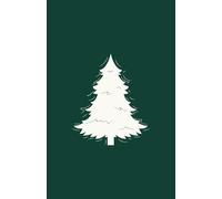 Notebook: Dotted pages notebook | Dotted paper notebook | Notebook | Journal | Jotter | 5.5x8.5 | 120 pages | Christmas | Tree | Green | Stationary essential!