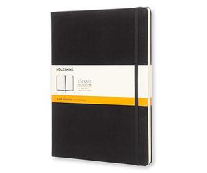 Notebook. Extra-large, ruled, hard cover, black - AA.VV.