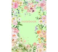 Notebook floral: Watercolor Flowers Journal (Diary, Notebook)