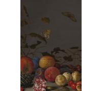 Notebook for artists and creative minds: sketchbook with cover of painting "Still Life with Fruits and Shells" by Balthasar van der Ast, circa 1635