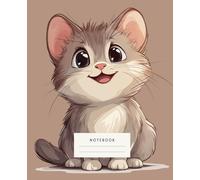 Notebook For Cat Lovers: Featuring an irresistibly cute kitten with wide, sparkling eyes and a heartwarming smile, this notebook is perfect for ... thoughts, daily musings, or creative ideas.