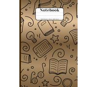 Notebook for everyone: Notebook for school or just daily use, with a fun touch and cute characters