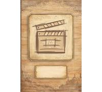 Notebook for Film Professionals & Fans: In Antique Vintage Art Style || With Puzzles on "Cinematography" || Gift Idea for Filmmaker: Director, Producer, Cameraman, Editor, Screenwriter, Actor etc.