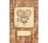 Notebook for Film Professionals & Fans: With Puzzles on "Cinematography" || Antique Vintage Art Style || Gift Idea for Filmmaker: Film Director / Producer, Actor, Cameraman, Editor, Screenwriter