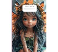 Notebook For Girls Lined 6"x 9". Notebook. Notepad, Journal for Adults, Students, Children.: Home, School, Office Notebook.