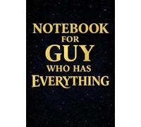 Notebook for Guy Who Has Everything | A5 Grid Notebook - 120 Pages - Navy Blue Cover Inspired by a Starry Night Sky: Perfect Gift for Birthdays, ... Anniversaries, Graduation & Special Occasions