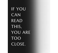 Notebook for Introverts;): I You Can Read It, You Are Too Close