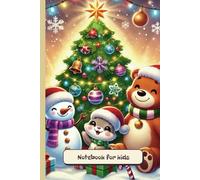 Notebook for Kids - Christmas theme: Blank Notebook with nice covers for girls and boys to work at school and at home.