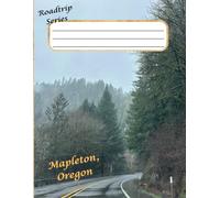 Notebook for School or Personal Use - 200 College Rule 8x11 pages - Roadtrip series - photo from US location: This photo is along highway 126 in Mapleton, Oregon