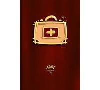Notebook for the Best Paramedic & Outpatient Physician: With Puzzles on "Medicine" || Elegant Golden Doctor's Bag Design || Thank You / Appreciation Gift Idea for Medical Professionals