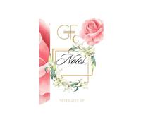 NOTEBOOK FOR WOMEN - ROSE: FLORAL, SUBTLE, FEMININE - GIVE AS A GIFT - Mother's Day , WEEDDING, BIRTHDAY