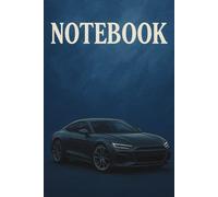 Notebook from Sports Car - 6x9 checkered notebook | 60 pages |