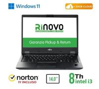NOTEBOOK FUJITSU E5490 INTEL CORE I3-8 GEN. 14" 8GB 256GB SSD WINDOWS 11 PRO + N